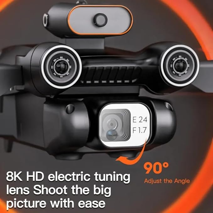 E88 Foldable 4K Mini Drone RC Quadrocopter With WIFI FPV Wide Angle HD Dual Camera