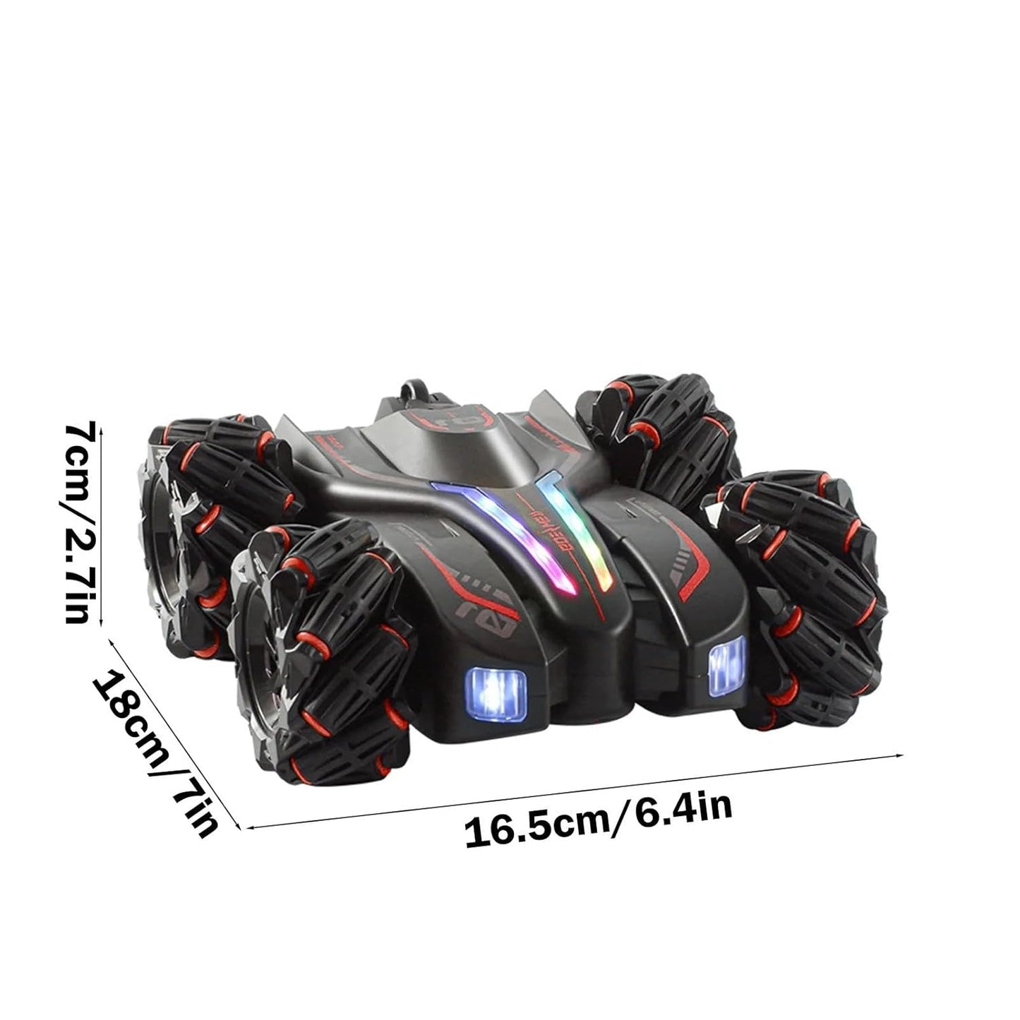 4X4 Wheel Drive Double Sided RC Stunt Toy Car: Drift Toy for Kids & Adult Remote Control Racing 360°