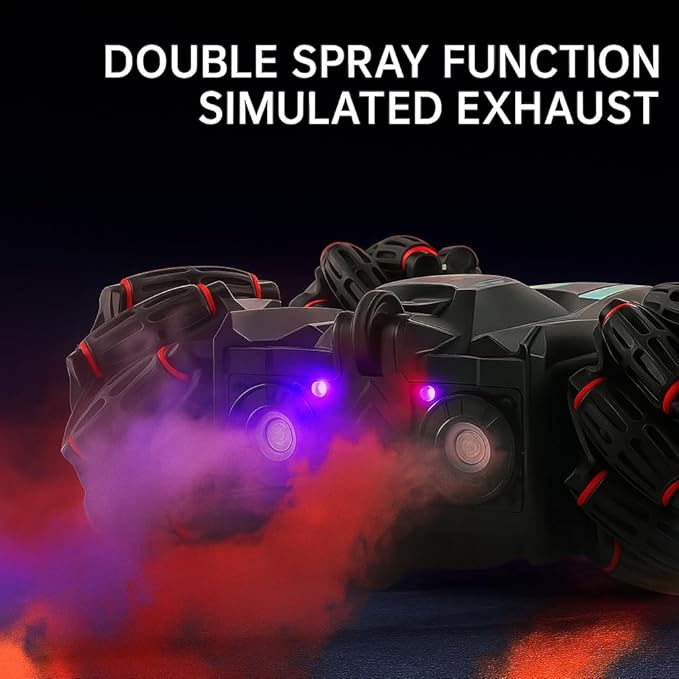 4X4 Wheel Drive Double Sided RC Stunt Toy Car: Drift Toy for Kids & Adult Remote Control Racing 360°
