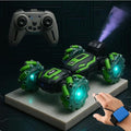 2.4G 4x4 RC Smoke Stunt Car Hand Sensor Gesture Control 360°  Remote Control Car